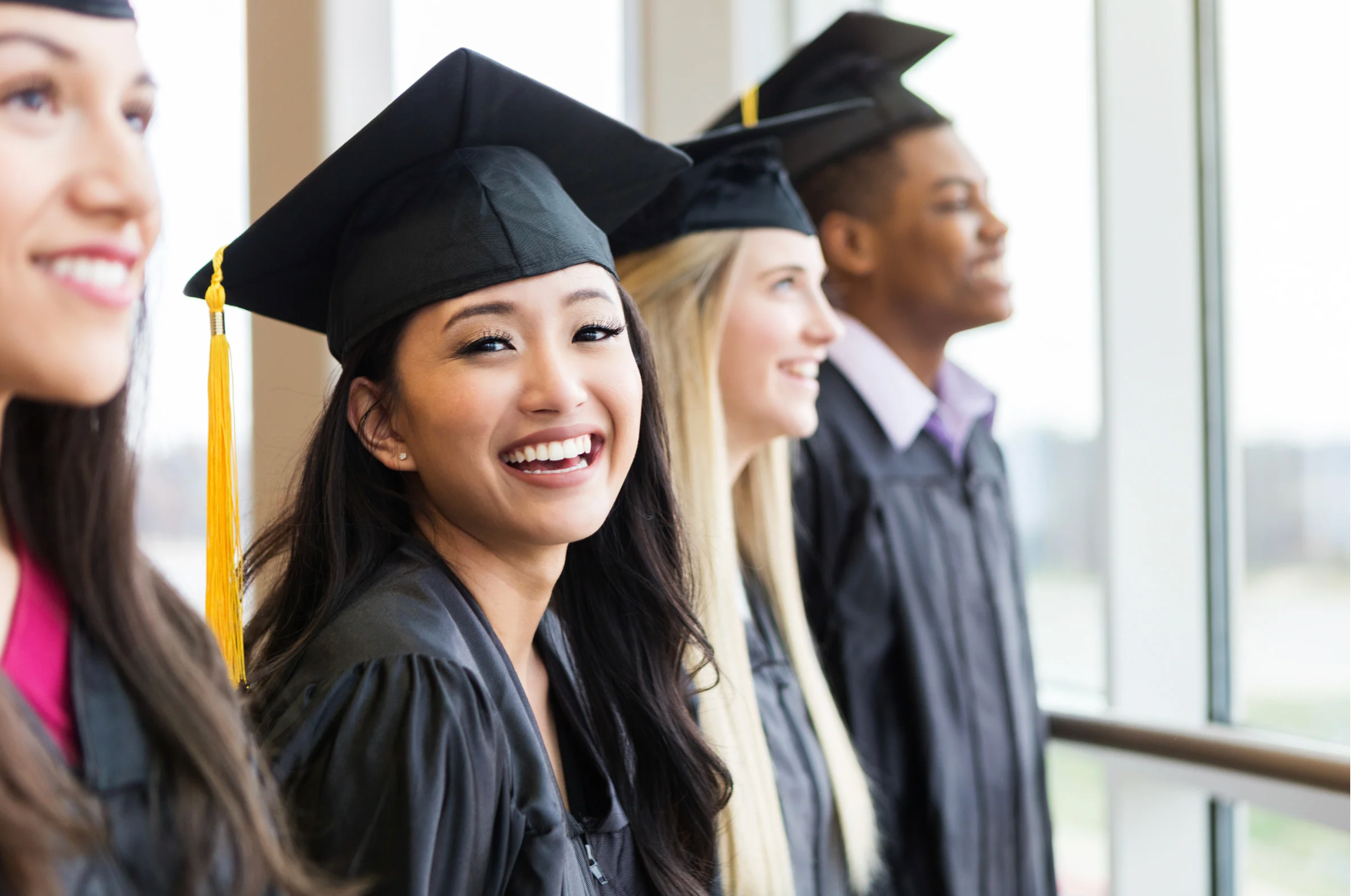 A Prep Up student at their college graduation.